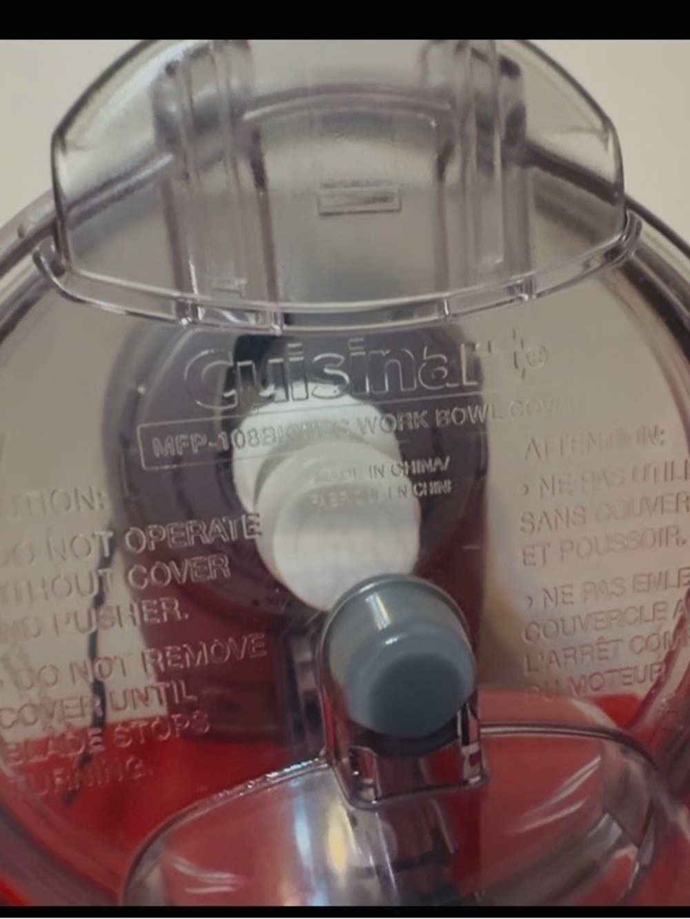 Cuisinart 7 cup elite food processor, fully functional, all parts, used/good. - Picture 5 of 11